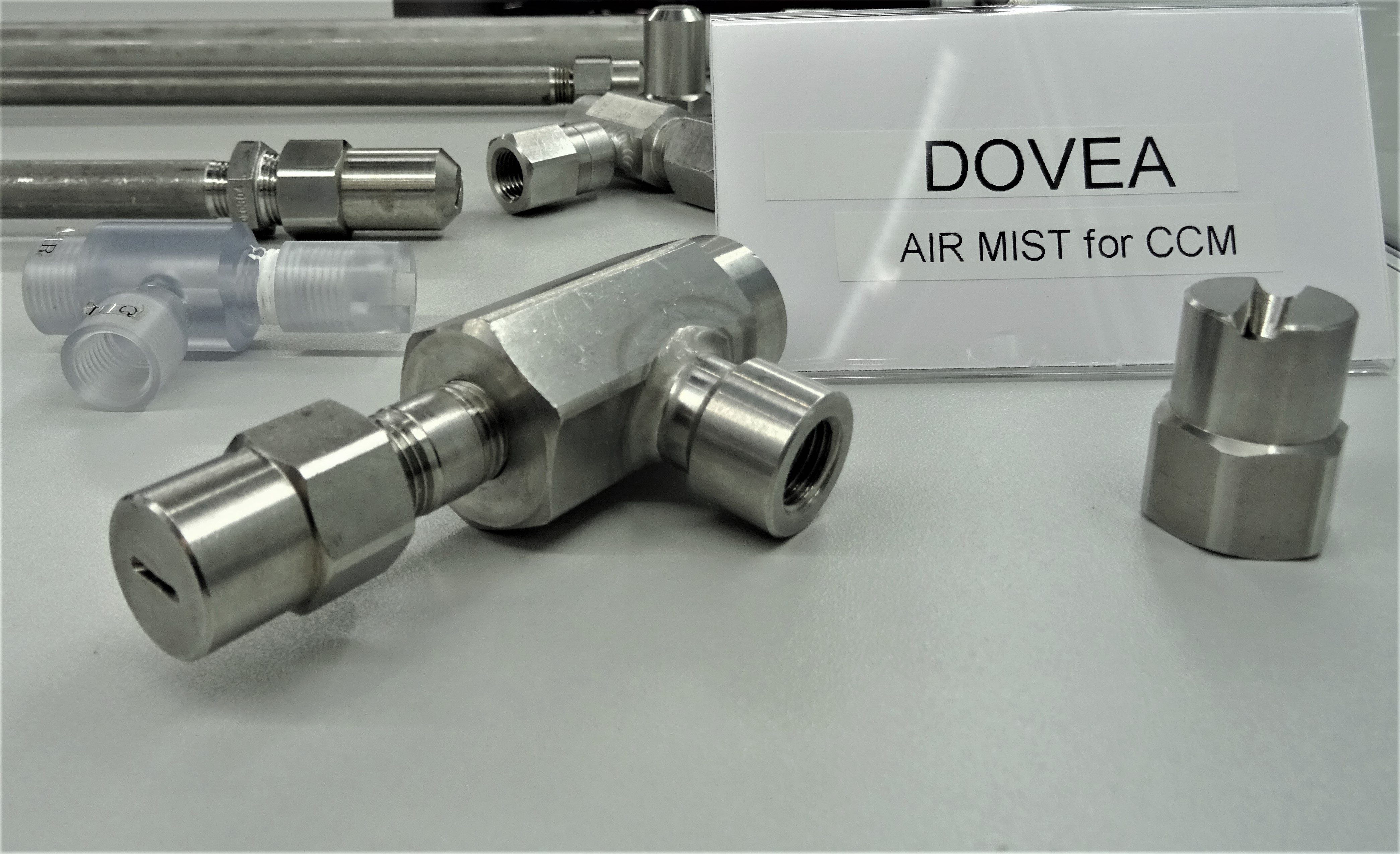 DOVEA for secondary cooling on CCM