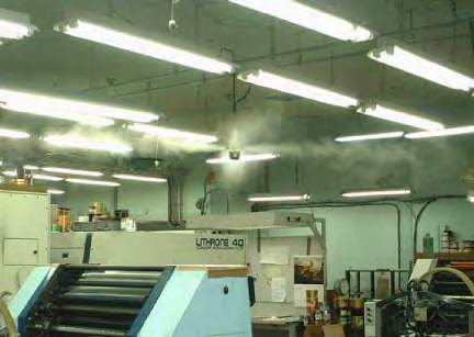 humidification in the printing industry