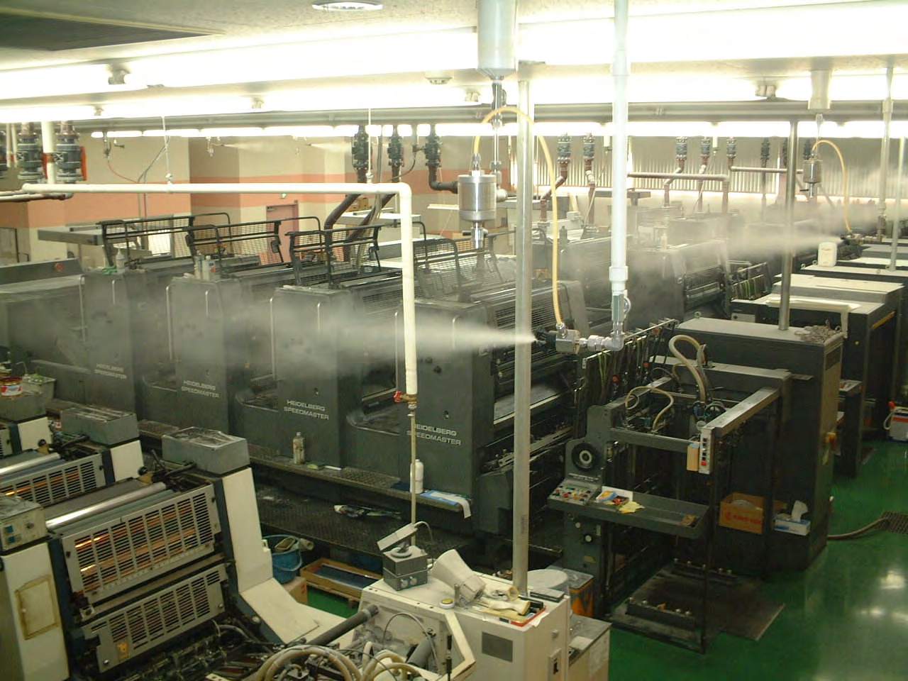 humidification in the printing industry