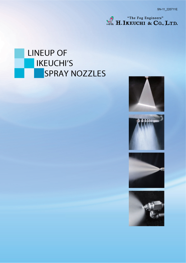 LINEUP OF IKEUCHI'S NOZZLES CATALOG