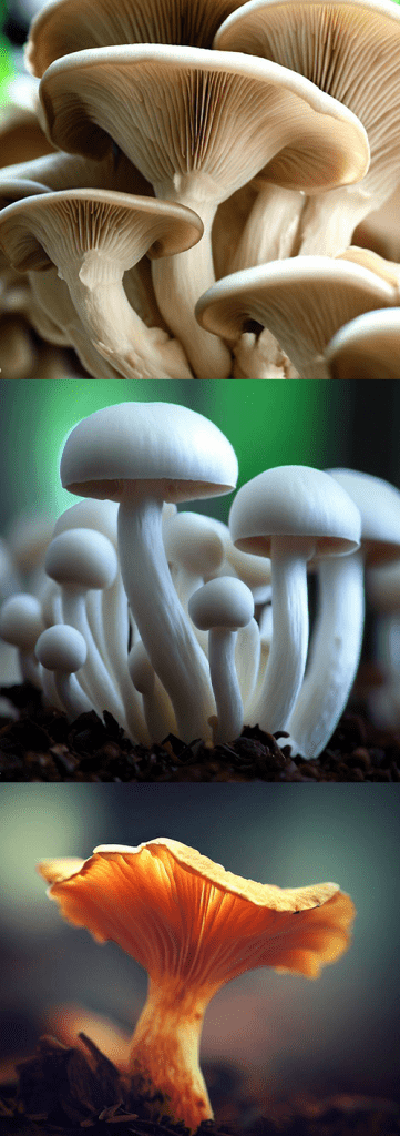 Different types of mushrooms need different humidity levels