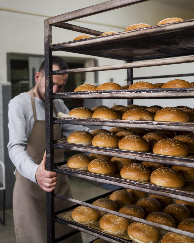 bread left for storage in sterilized room